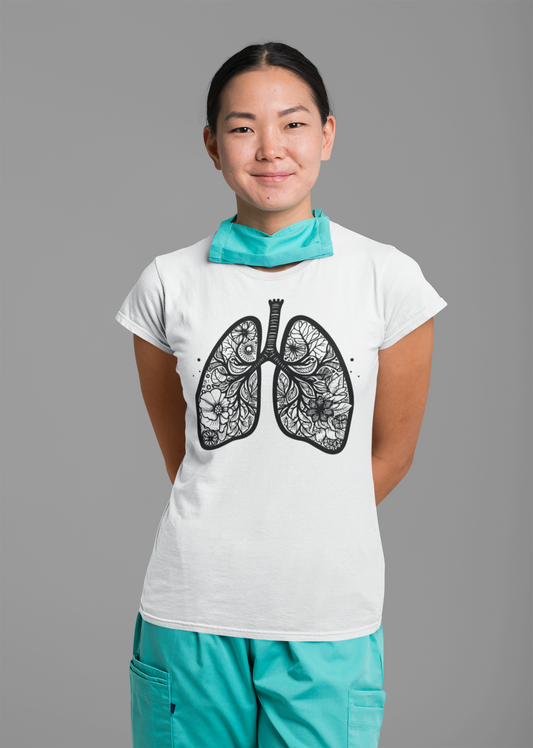 Floral Lungs Tee
